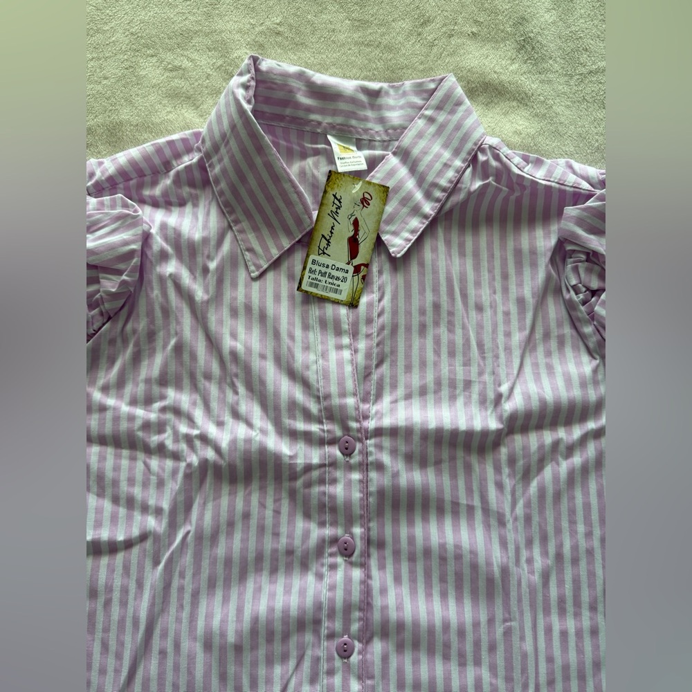 NWT 🇨🇴 Pink Striped Women's Top
Colombian Clothes - Picture 7 of 9